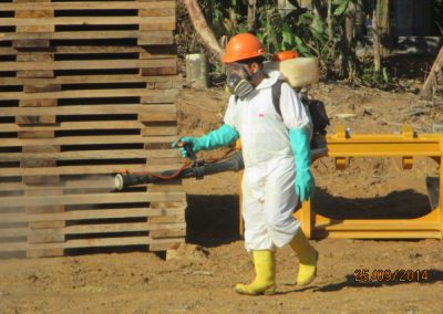 Fumigación de campamento - Obra. Construcción y ejecución de las obras civiles en la planta electrica, distrito de punchana, maynas, loreto(13)