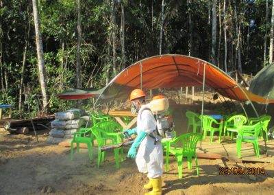 Fumigación de campamento - Obra. Construcción y ejecución de las obras civiles en la planta electrica, distrito de punchana, maynas, loreto(5)