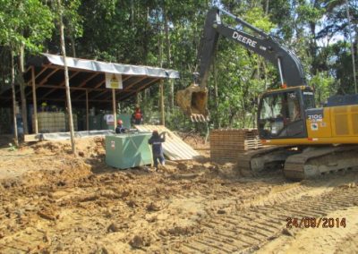 Montaje de tanques para almacenamiento de combustible - Obra. Construcción y ejecución de las obras civiles en la planta electrica, distrito de punchana, maynas, loreto (2)