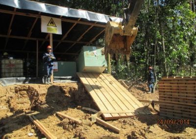 Montaje de tanques para almacenamiento de combustible - Obra. Construcción y ejecución de las obras civiles en la planta electrica, distrito de punchana, maynas, loreto (3)